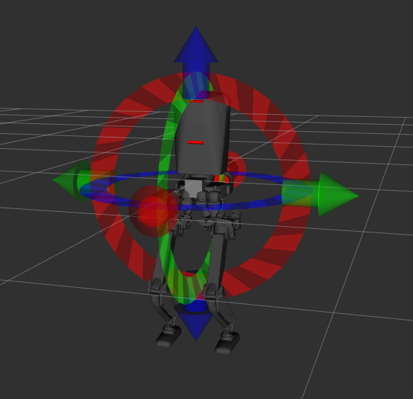 Interactive marker on the WBC base task